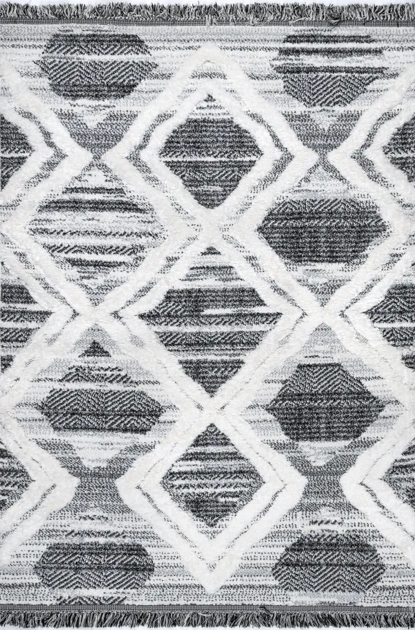 Wren Textured Trellis Rug
