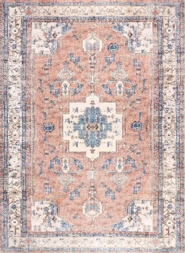 Fading Oriental Washable Rug