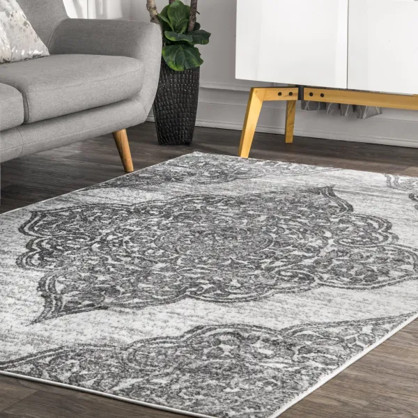 Ornamental Rosette Rug