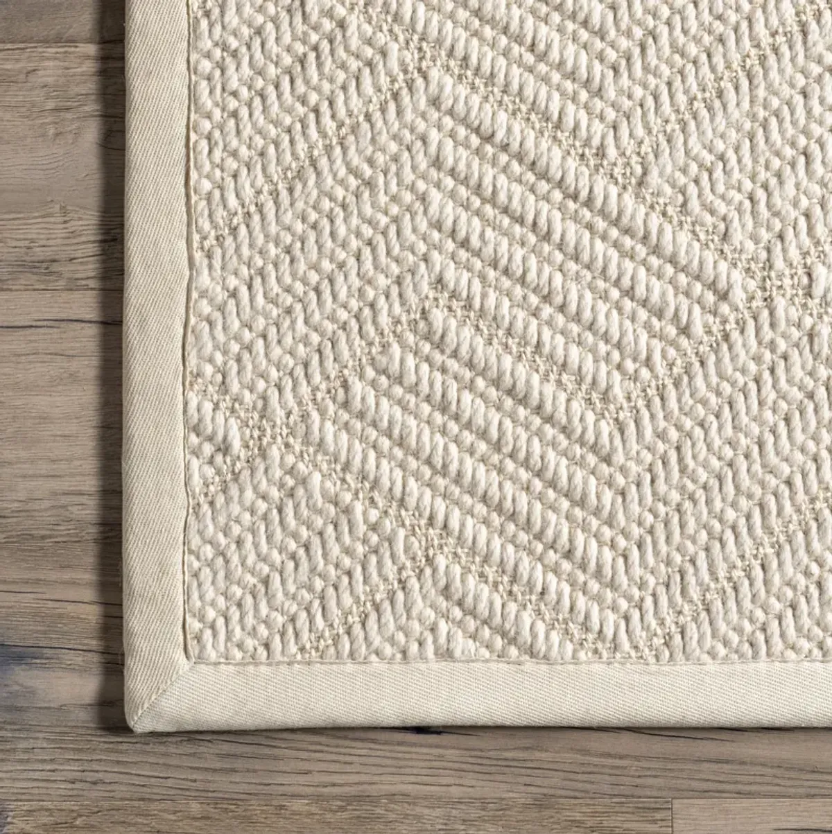 Aisha Monochrome Texture Rug