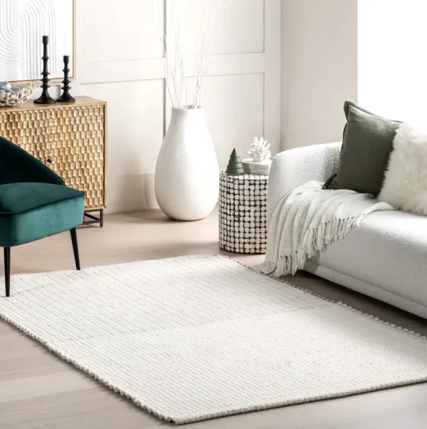 Zya Handwoven Chunky Wool Rug
