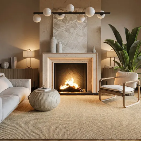 Cotton Solid Flatweave Rug