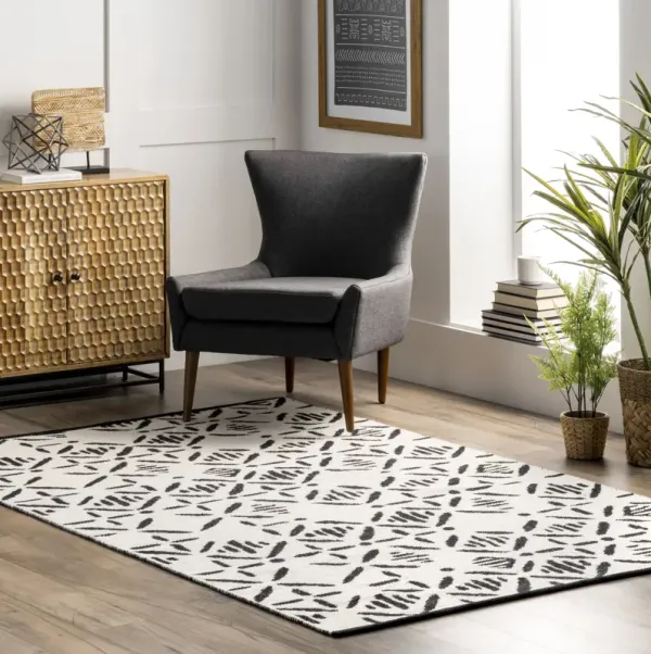 Cora Wool Lattice Rug