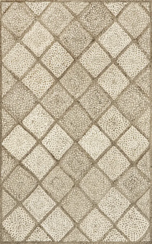 Fay Jute Trellis Rug