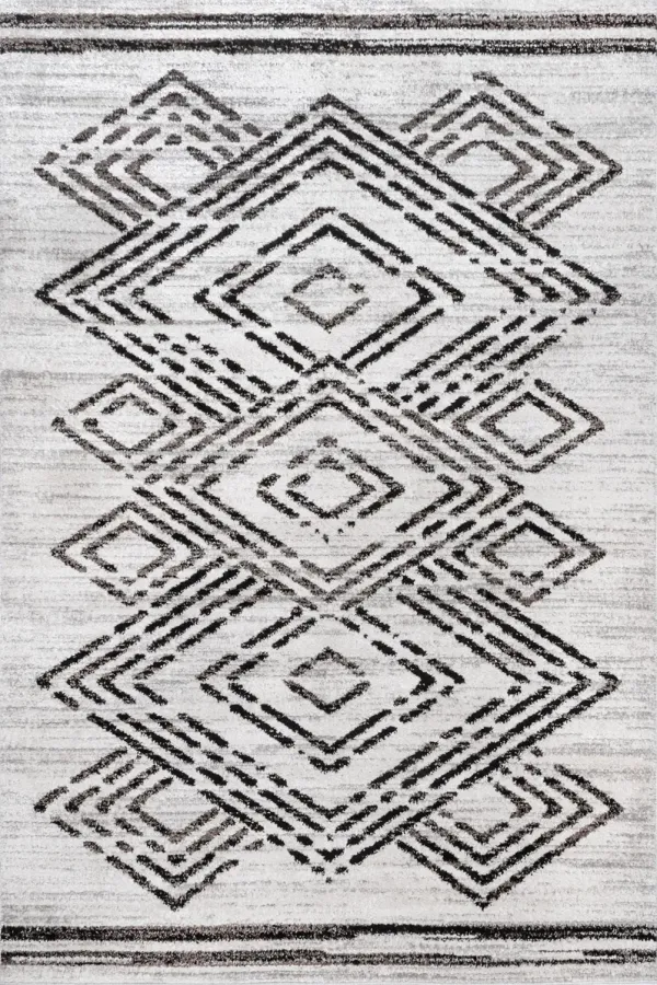 Zoe Diamond Geometric Rug