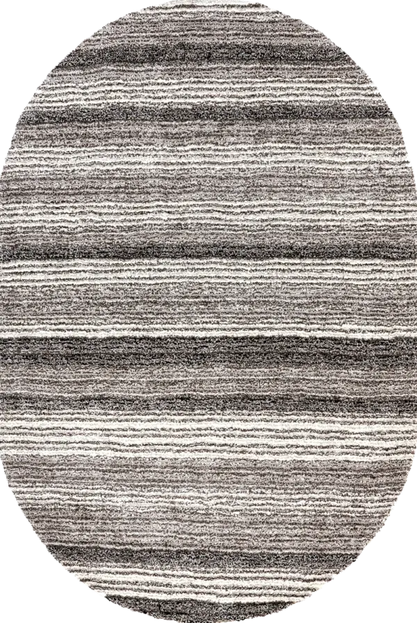 Striped Shaggy Rug