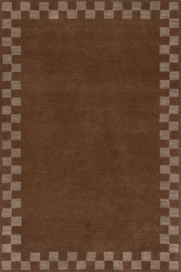 Treva Transitional Checkered Rug