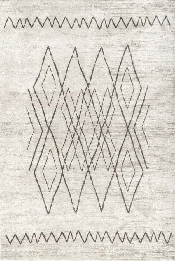 Teagan Washable Zig Zag Rug