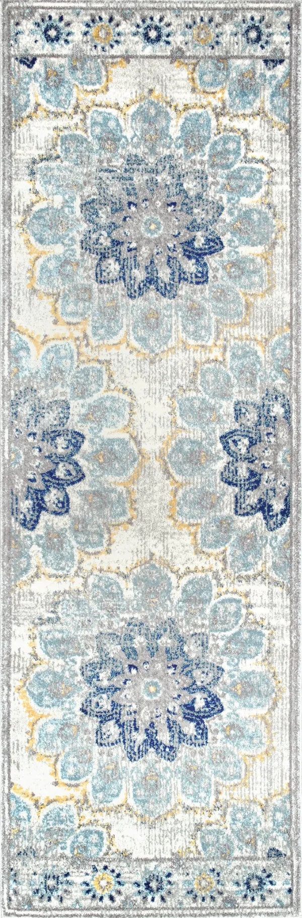 Withered Bloom In Bouquet Rug