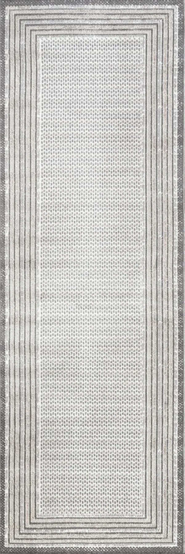 Junie Washable Bordered Rug