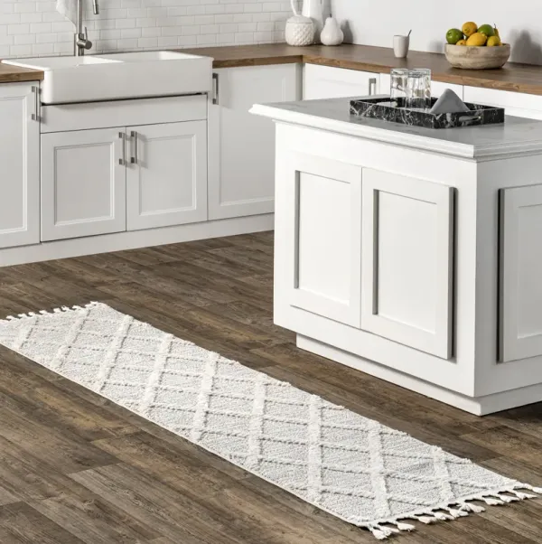 Shaggy Trellis Rug