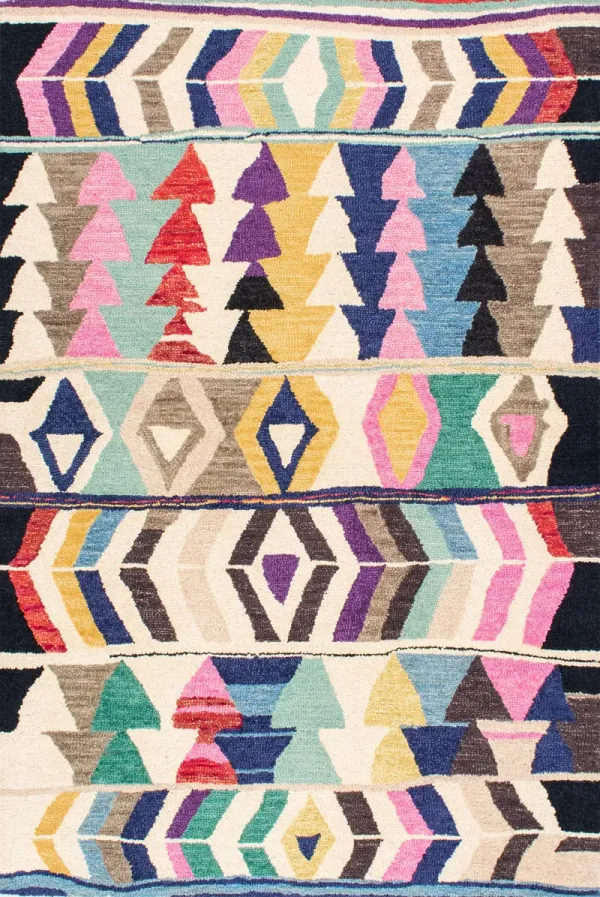 Wool Geometric Rug