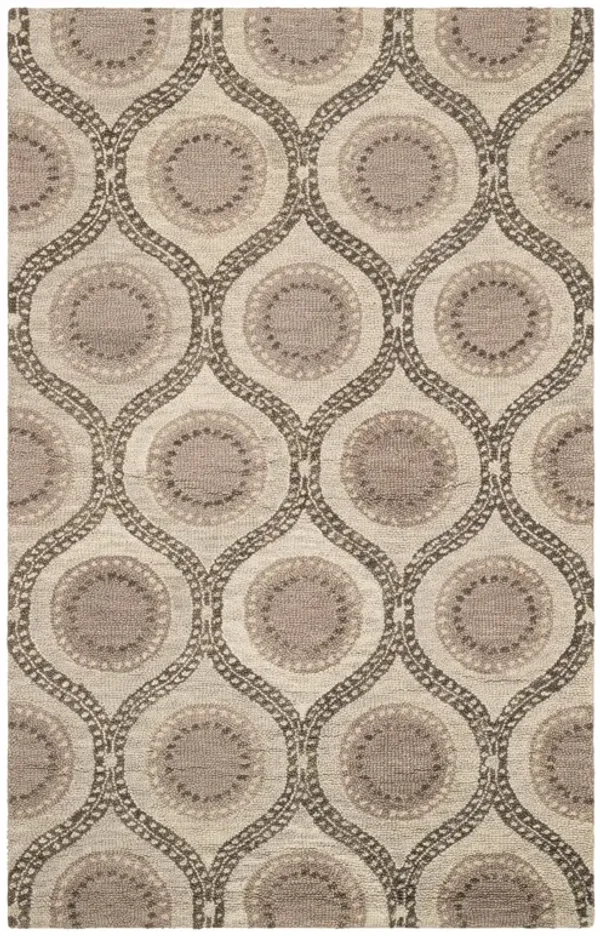 Medallion Hand Tufted Wool Rug