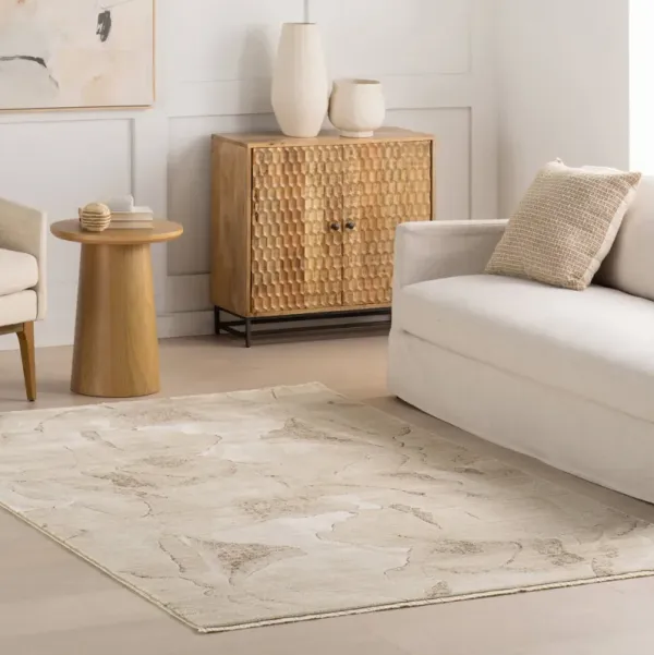 Luniva Plush Abstract Area Rug
