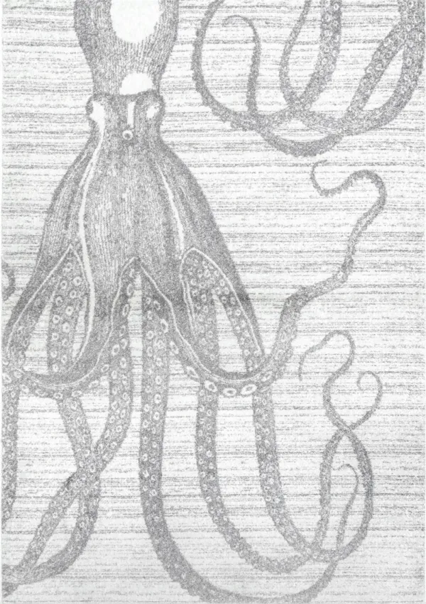 Faded Octopus Rug