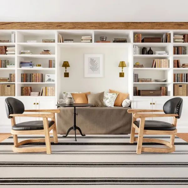 Yarrow Cotton Striped Rug