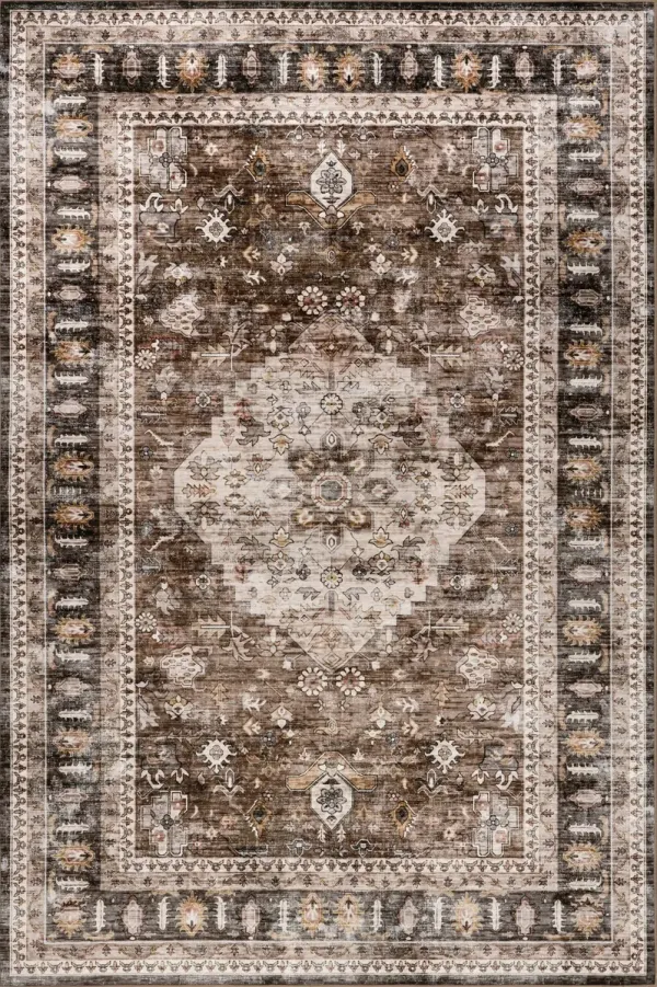 Keyara Spill Proof Washable Rug