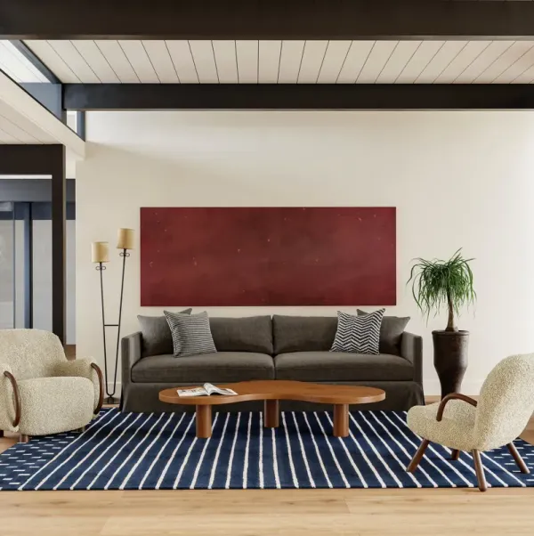 Mandia Striped Rug