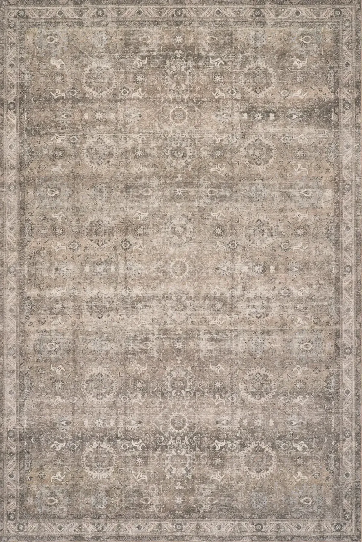 Eirene Antiqued Jute-Blend Rug