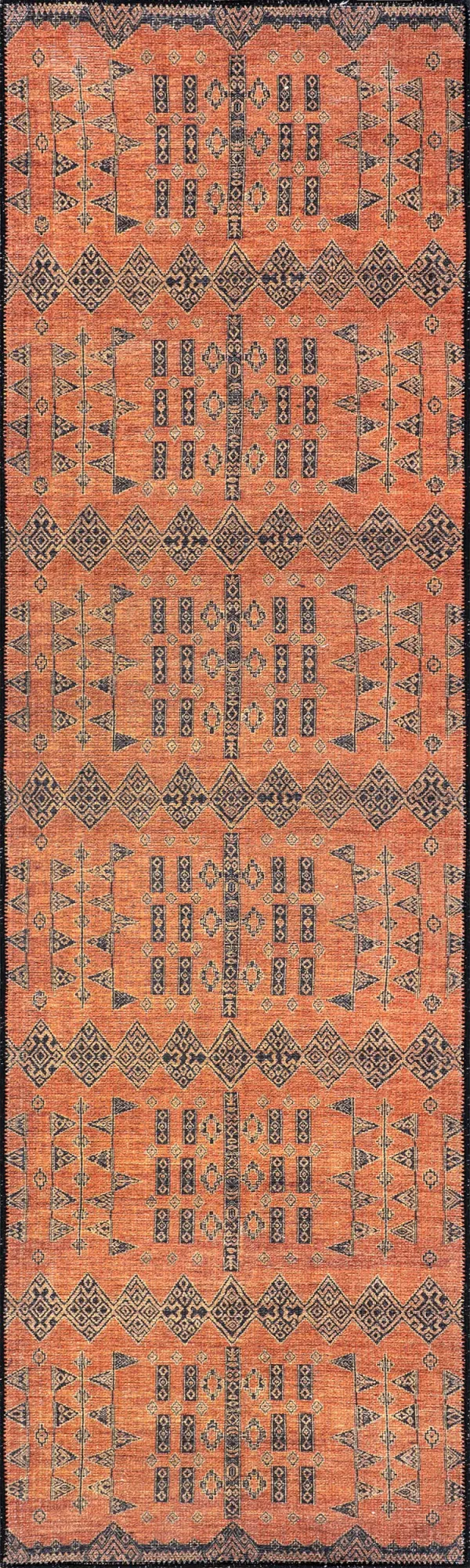 Christine Washable Paneled Rug