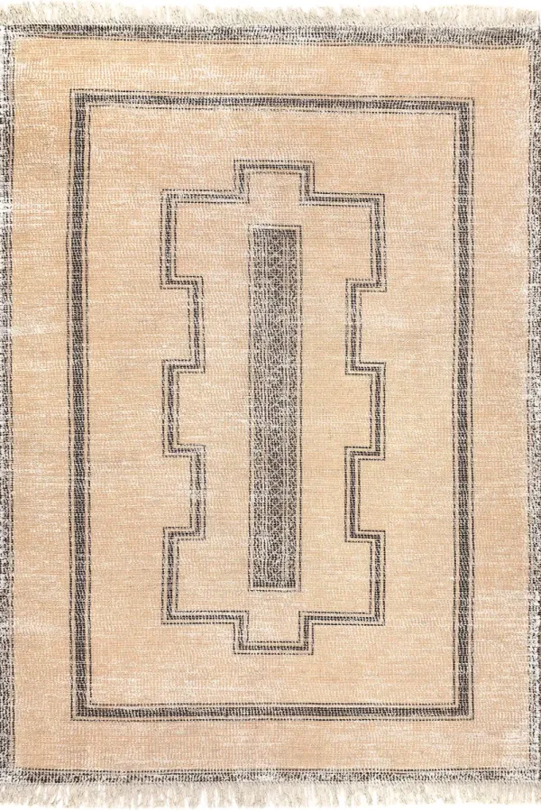 Ginger Cotton-Blend Rug