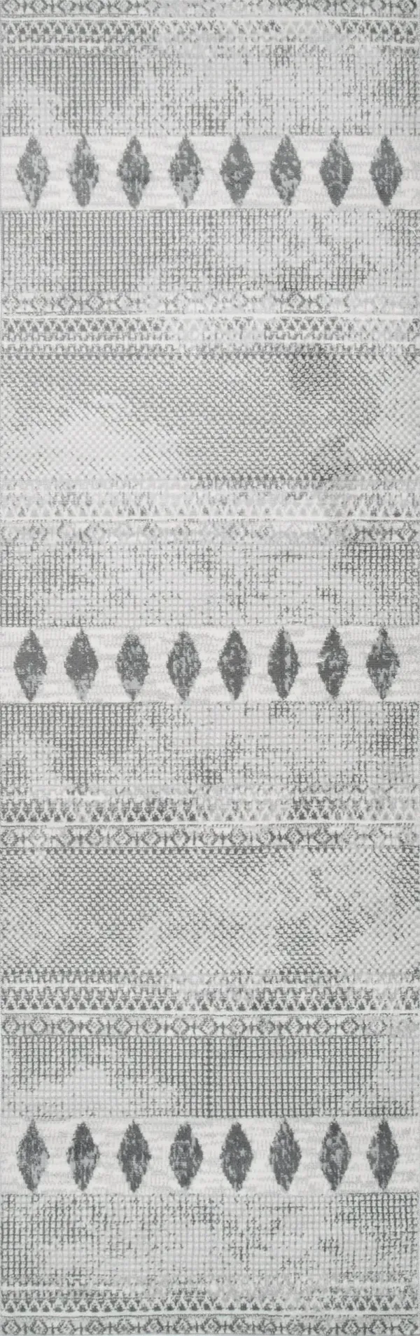 Kyla Banded Diamond Rug