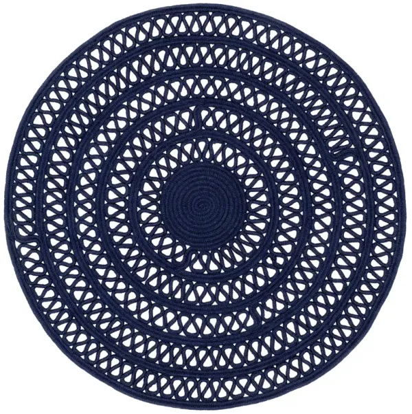Bowline Handwoven Indoor/Outdoor Round Rug