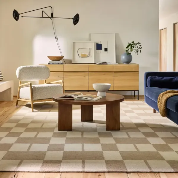 Caitlin Geometric Wool Rug