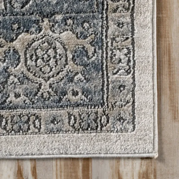 Bordered Medallion Rug