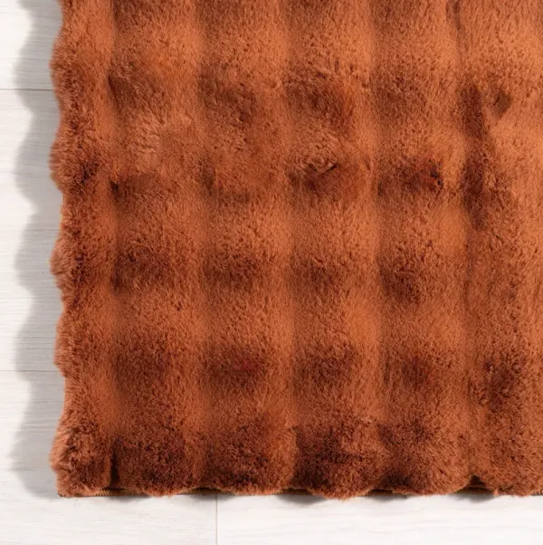 Ivana Checkered Plush Cloud Washable Rug