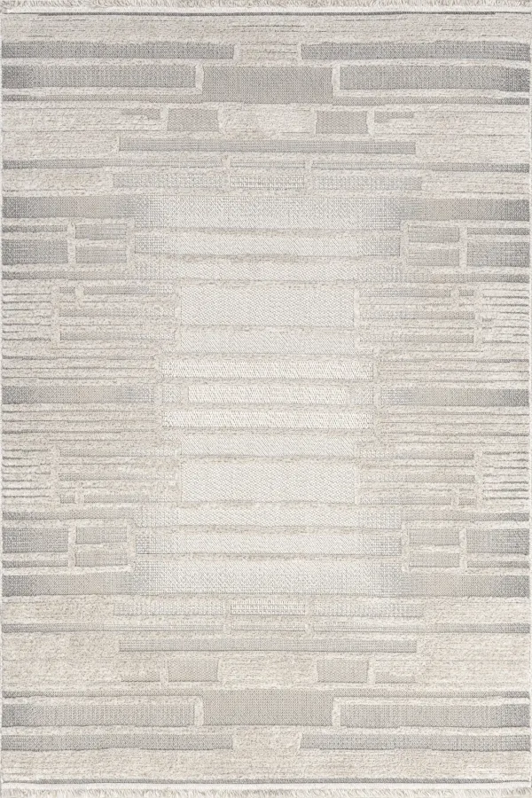 Zenna Geometric Block Rug