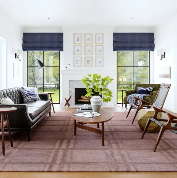 Mallory Checked Wool Rug