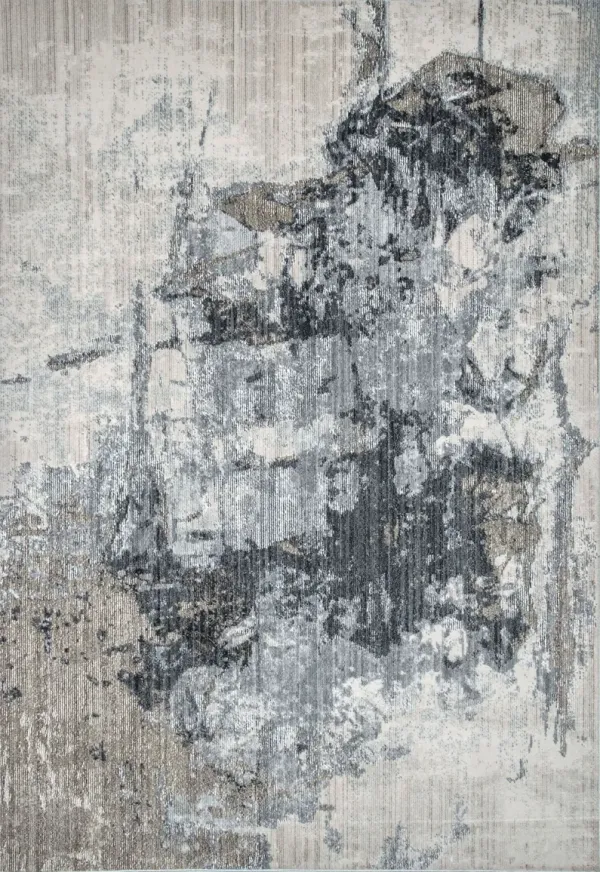 Splattered Abstract Rug