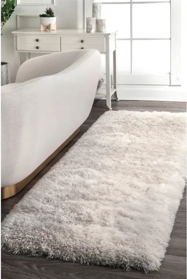 Fluffy Speckled Shag Rug