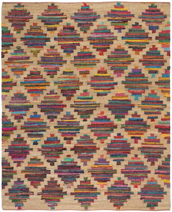 Mod Chindi Handwoven Jute Rug