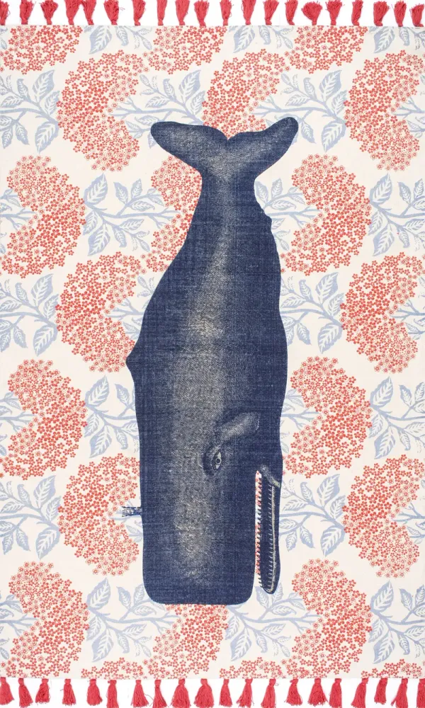 Whale Seascape Rug