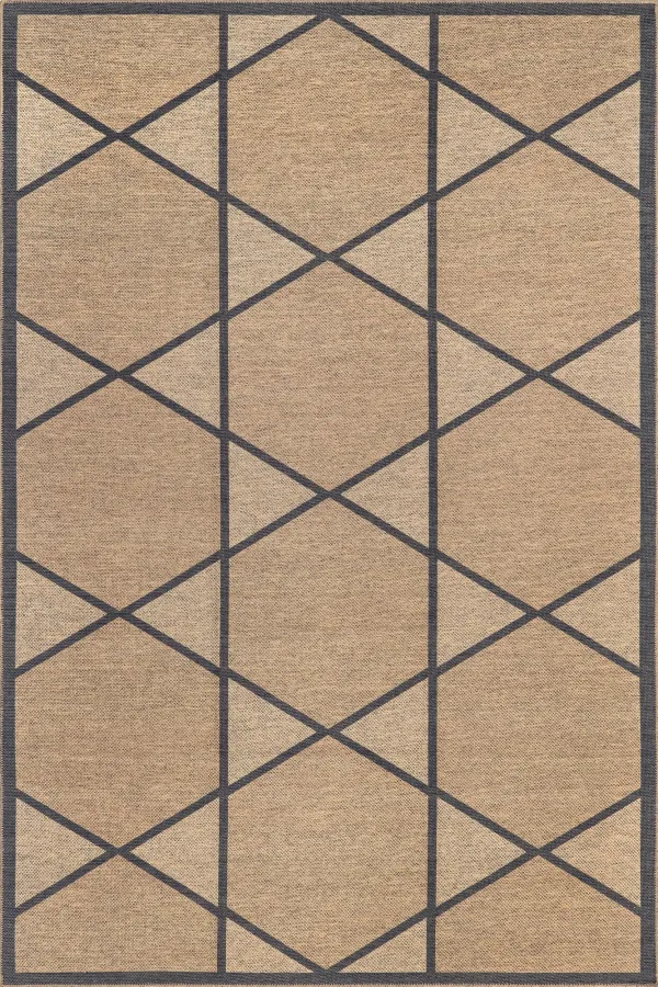 Jaquenetta Easy-Jute Washable Trellis Rug