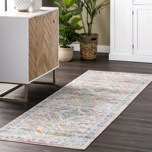 Faded Diamond Rug