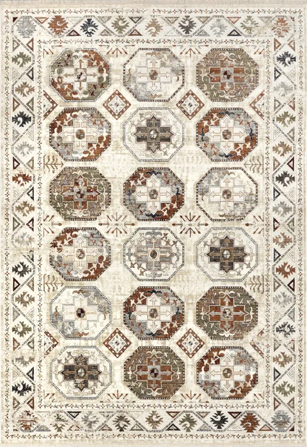 Aleena Persian Fringed Rug