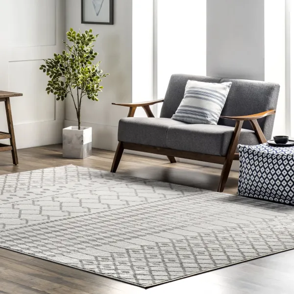 Angel Modern Trellis Rug