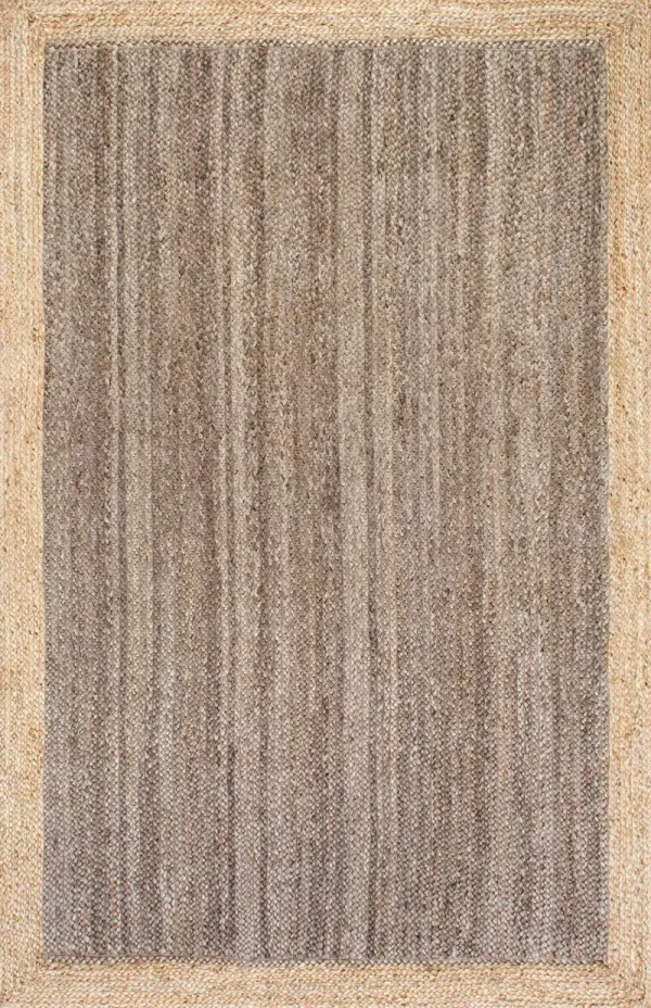 Jute Simple Border Rug