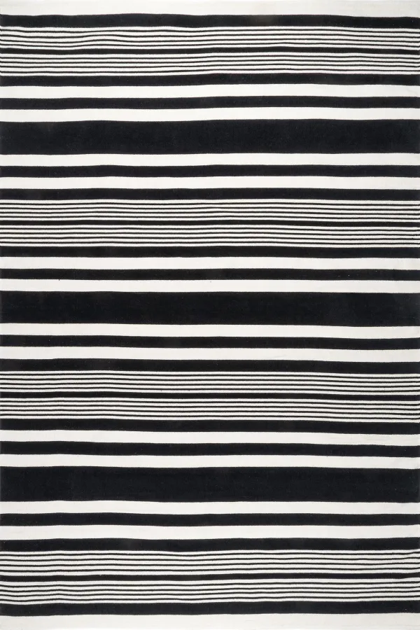 Noelle Reversible Cotton Striped Rug