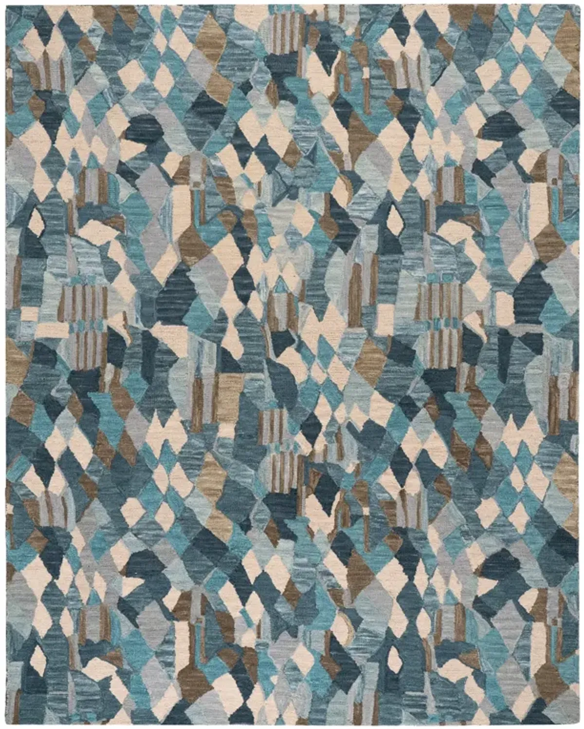 Deer Leap Hand Hooked Wool Rug