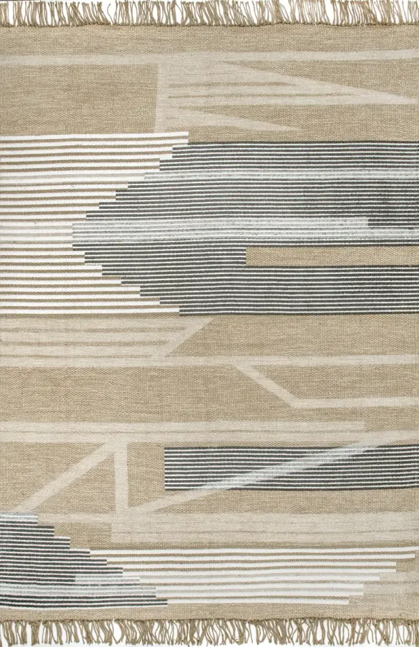 Jute Abstract Rug