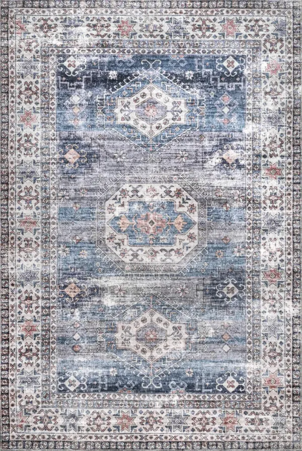 Allison Faded Washable Rug