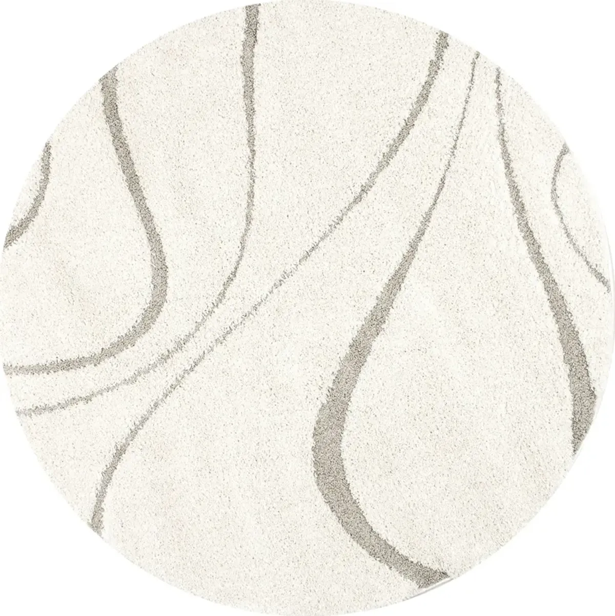 Shaggy Curves Rug