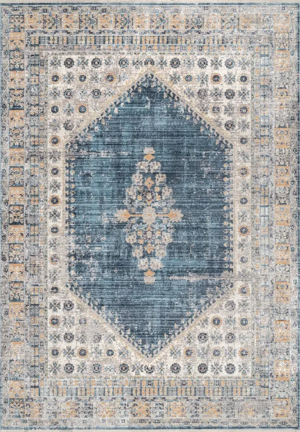 Fade Bouquet Medallion Rug
