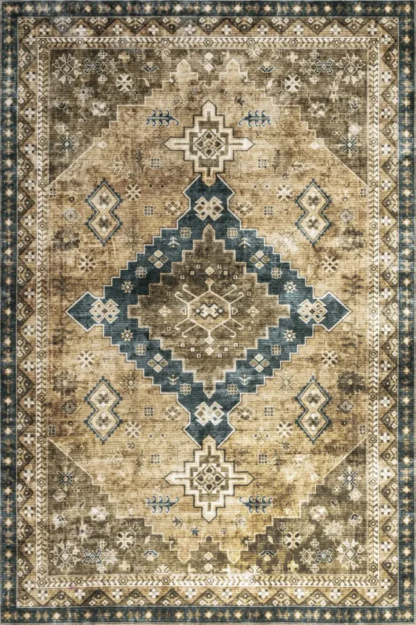 Jessamine Washable Geometric Rug