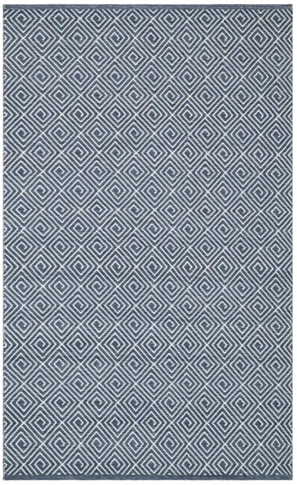 Geo Diamond Handwoven Wool Rug