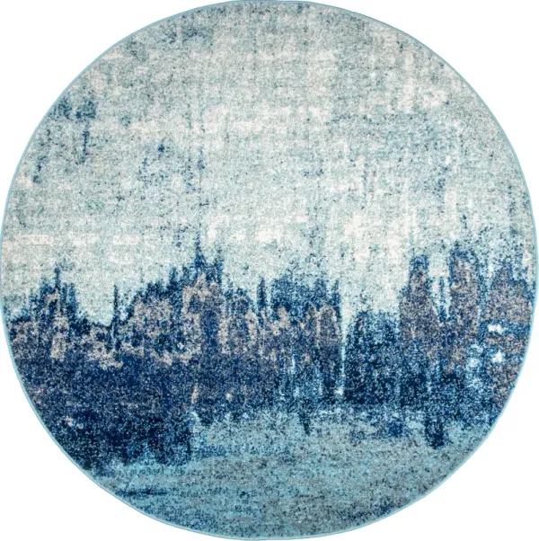 Abstract Rainfall Rug